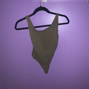 AMERICAN APPAREL Thong body suit
